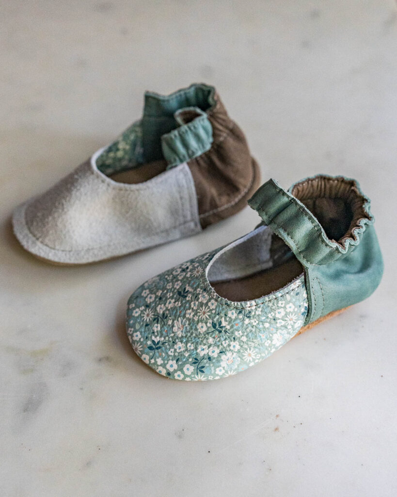 handmade leather baby shoes