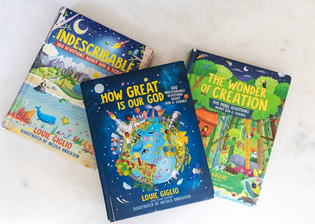 Morning Basket Favorites for a Christian Homeschool - Louie Giglio Books