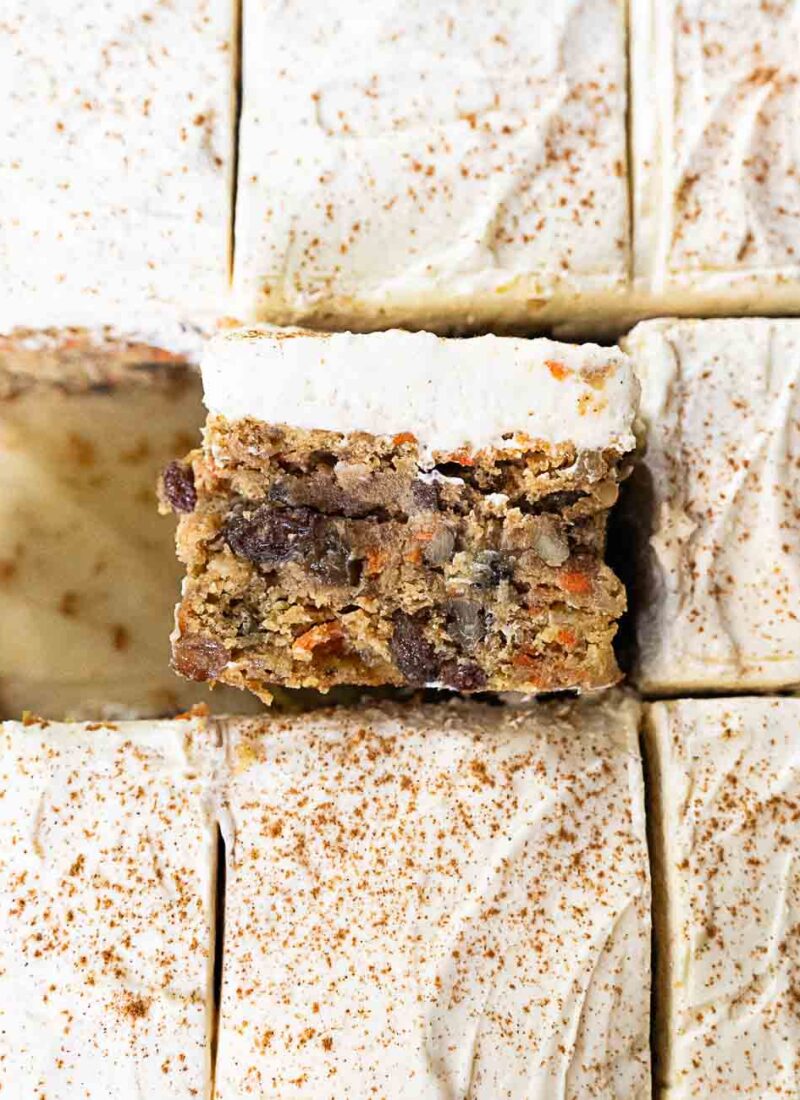 Healthy Carrot Cake with Fresh Milled Flour, Pineapple, Coconut, Ginger