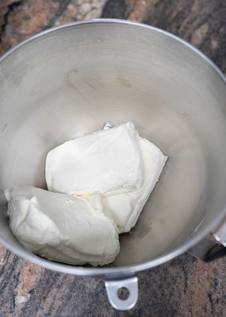 cream cheese for homemade cheesecake recipe