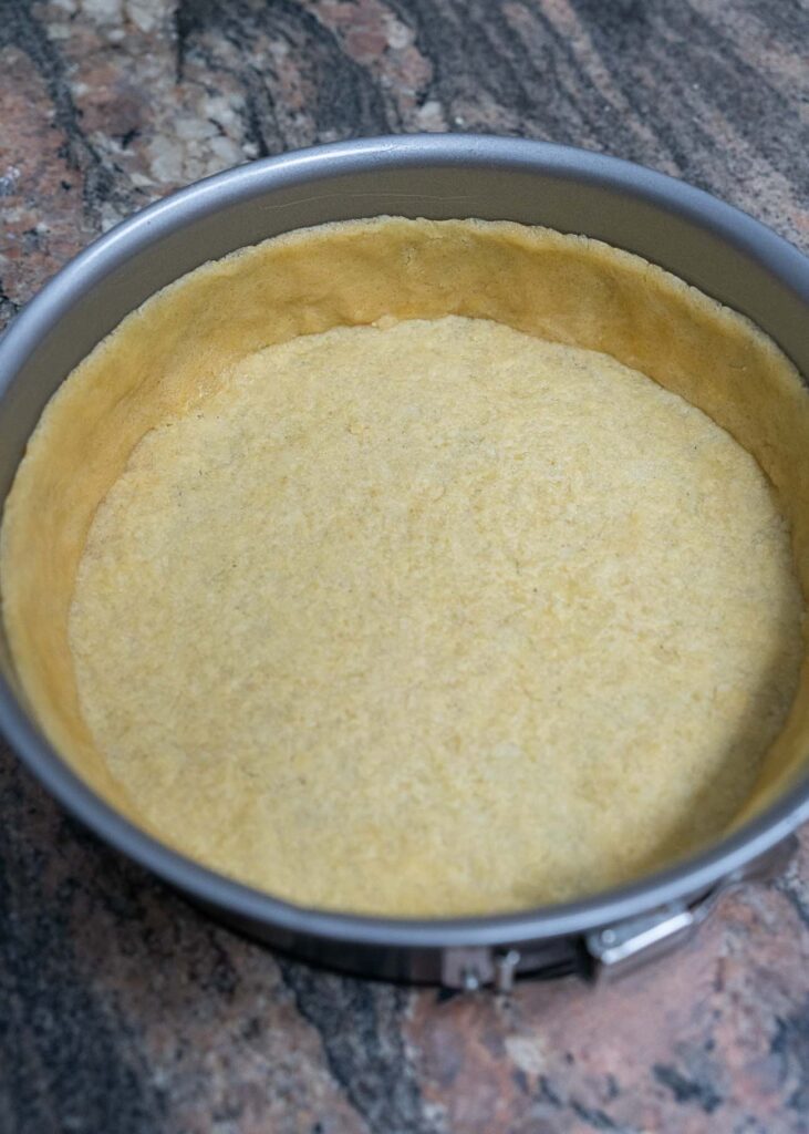 homemade crust for summer berry cheesecake recipe